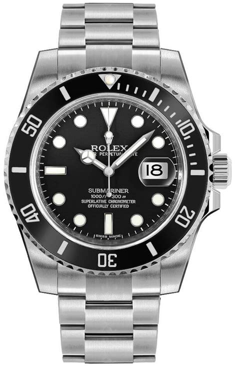 rolex negros|lowest price new rolex 116610ln.